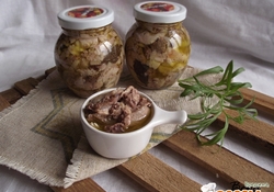 Рецепт: Тушенка домашняя (в мультиварке)