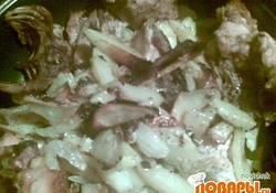 Рецепт: Курица с картофелем в духовке