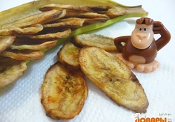 Рецепт: Банановые чипсы