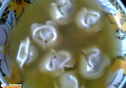 Рецепт: Суп с пельменями