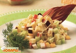 Рецепт: Салат "Лилия"