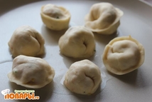 Шаг 6: Обжариваем пельмени (сырые) на растительном …