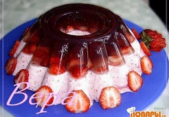 Желе из баварского крема