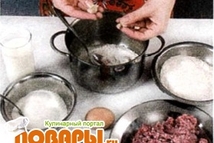 Шаг 1: В небольшом количестве теплого молока …