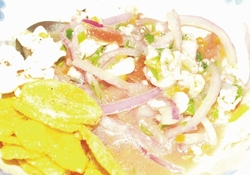 Рецепт: Сэбиче из рыбы (Эквадорский)