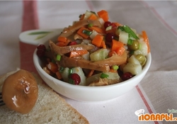 Рецепт: Лесной салат 