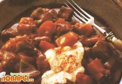 Гуляш из говядины