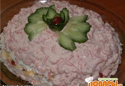 Салат "Розовый Фламинго"