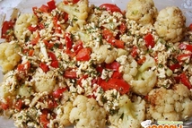 Шаг 1: Капусту разобрать на мелкие соцветия …