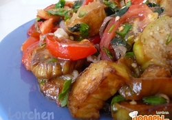 Рецепт: Салат "Дары лета"