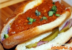 Хот-дог с Нью-Йоркским соусом-1