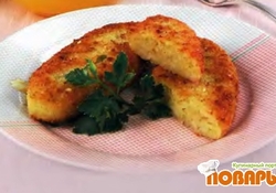 Рецепт: Сырно-рисовые котлеты