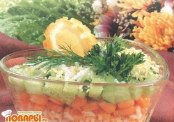 Рецепт: Салат "Интересный"