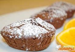 Шоколадно-апельсиновые кексы