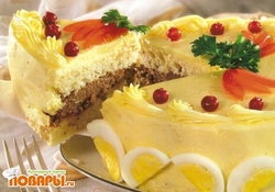 Рецепт: Торт "Бутербродный"