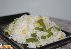 Рис с овощами в мультиварке