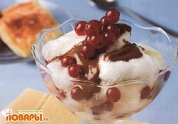 Рецепт: Десерт "Розовые облака"