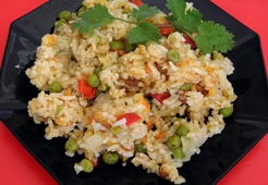 Ризотто с горошком