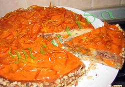 Рецепт: Пирог  "Абрикосовый экспромт"