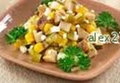 Салат из грибов "Молдавия"