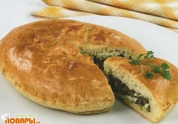 Рецепт: Пирог с ливером