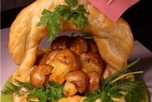 Шаг 6: Украсить зеленью.