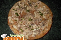 Шаг 8: Блины слаживать стопкой, намазывая каждый …