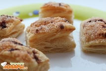 Шаг 3: Примечание: Слоеное тесто лучше "согреть" …