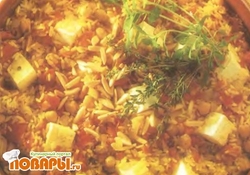 Рецепт: Паэлья с тофу