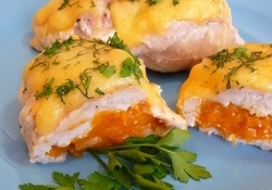 Рецепт: Куриное филе с абрикосами