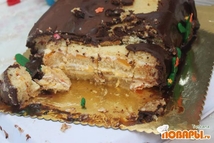 Шаг 5: На фото слоев в торте …