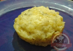 Рецепт: Кексы с твердым сыром
