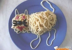 Рецепт: Кошка, которая гуляет сама по себе 