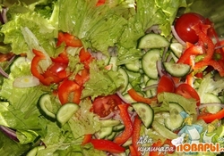 Рецепт: Греческий салат спамера