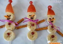 Рецепт: Снеговички