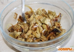 Рецепт: Баклажановые грибочки