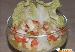 Рецепт: Салат-коктейль "Праздничный"