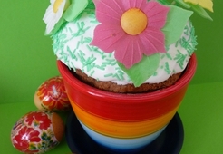 Кулич пасхальный шоколадный