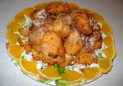 Рецепт: Апельсиновые колобки