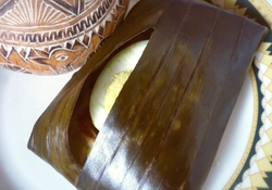 Рецепт: Тамалес дэ аррос (рисовые тамали)