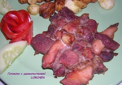 Рецепт: Мясная плетенка