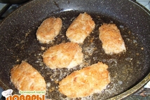 Шаг 5: и обжариваем в растительном масле …