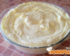 Рецепт: Крем заварной на желтках