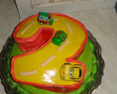 Рецепт: Торт на 2 года.