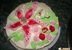 Рецепт: Торт "Букет"