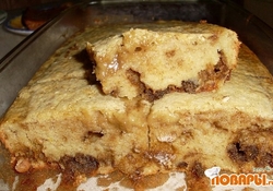 Рецепт: Пирог с халвой