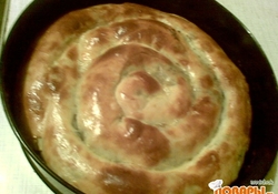 Рецепт: Бёрек с мясом и картофелем