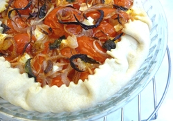 Рецепт: Пирог "Праздник помидоров"