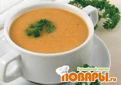 Рецепт: Суп-пюре из чечевицы