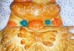 Хлеб "Дед Мороз"